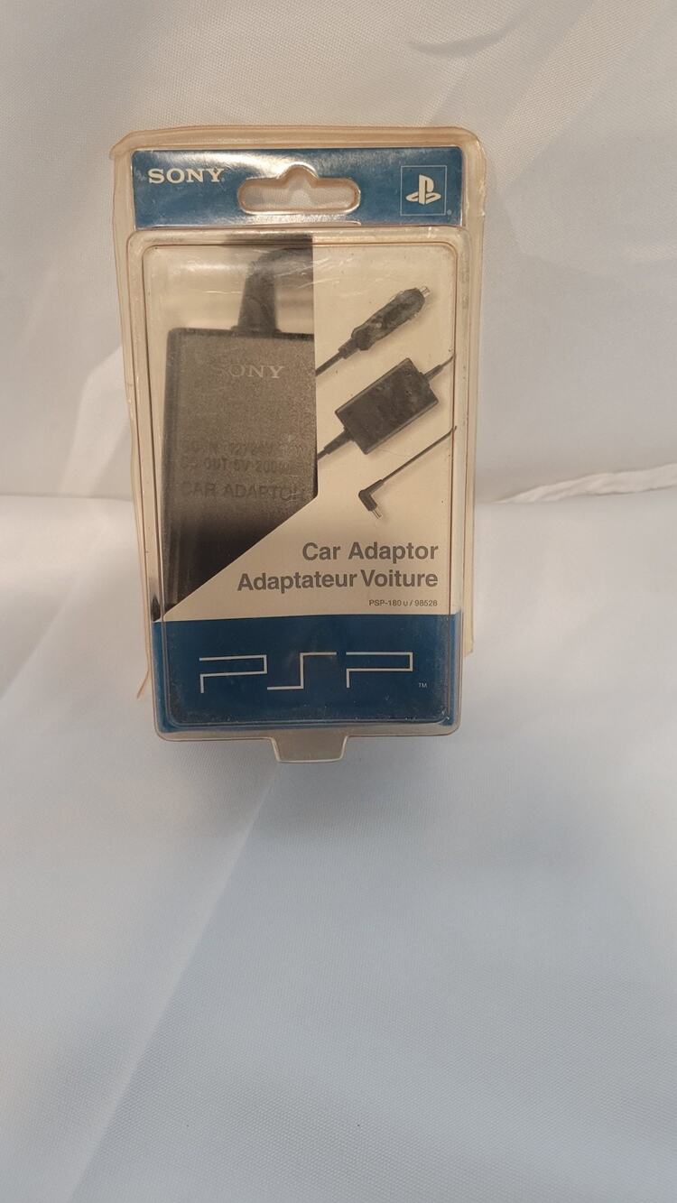OEM Sony PSP Car Adapter Playstation Portable Charger - Official - NEW